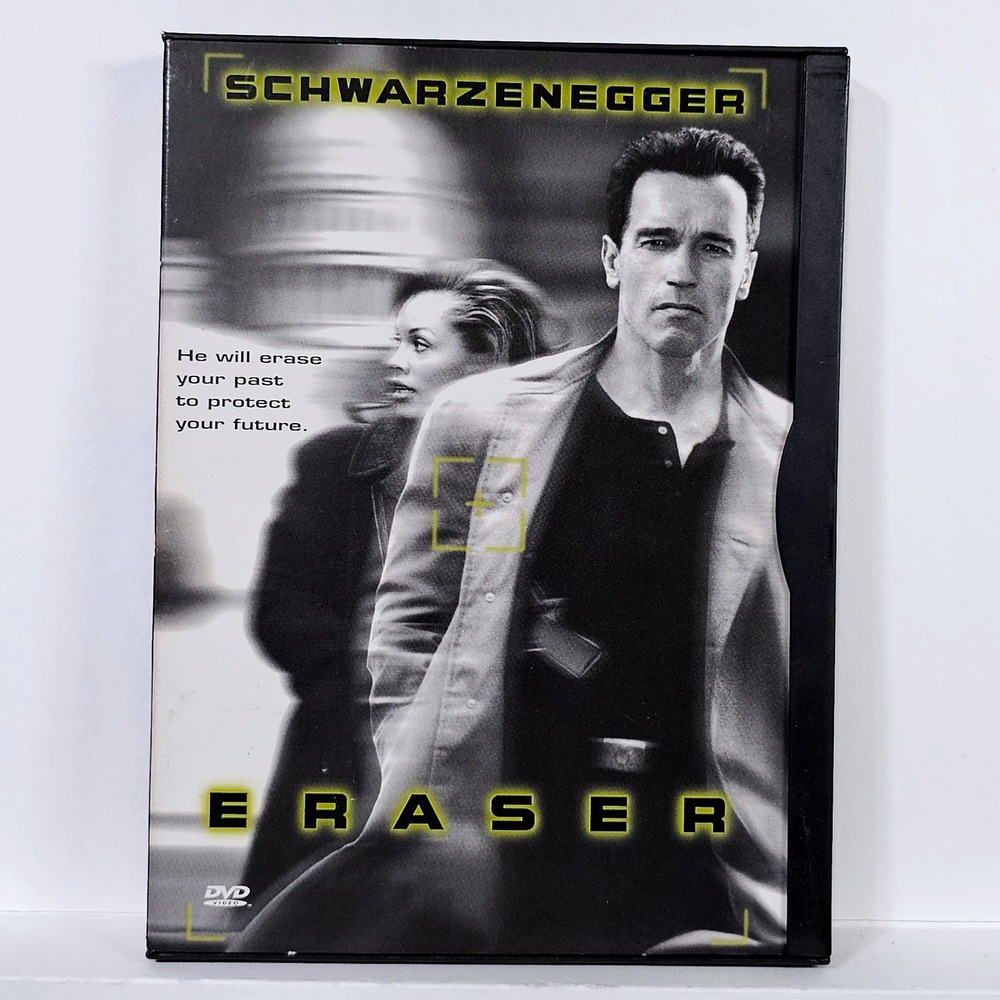 Arnold Schwarzenegger Eraser DVD‎ Widescreen Action Movie 1996 Warner Bros